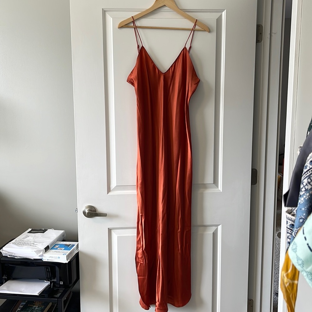 Banana Republic Silk slip dress